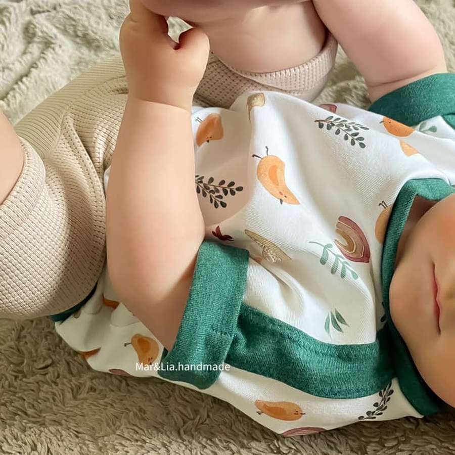 Freebook Shirt Stranden Newborn