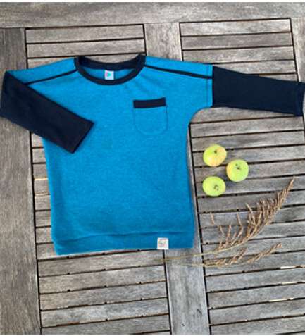 ebook Schnittmuster Nähanleitung Langarmshirt Fjorden Snyggli