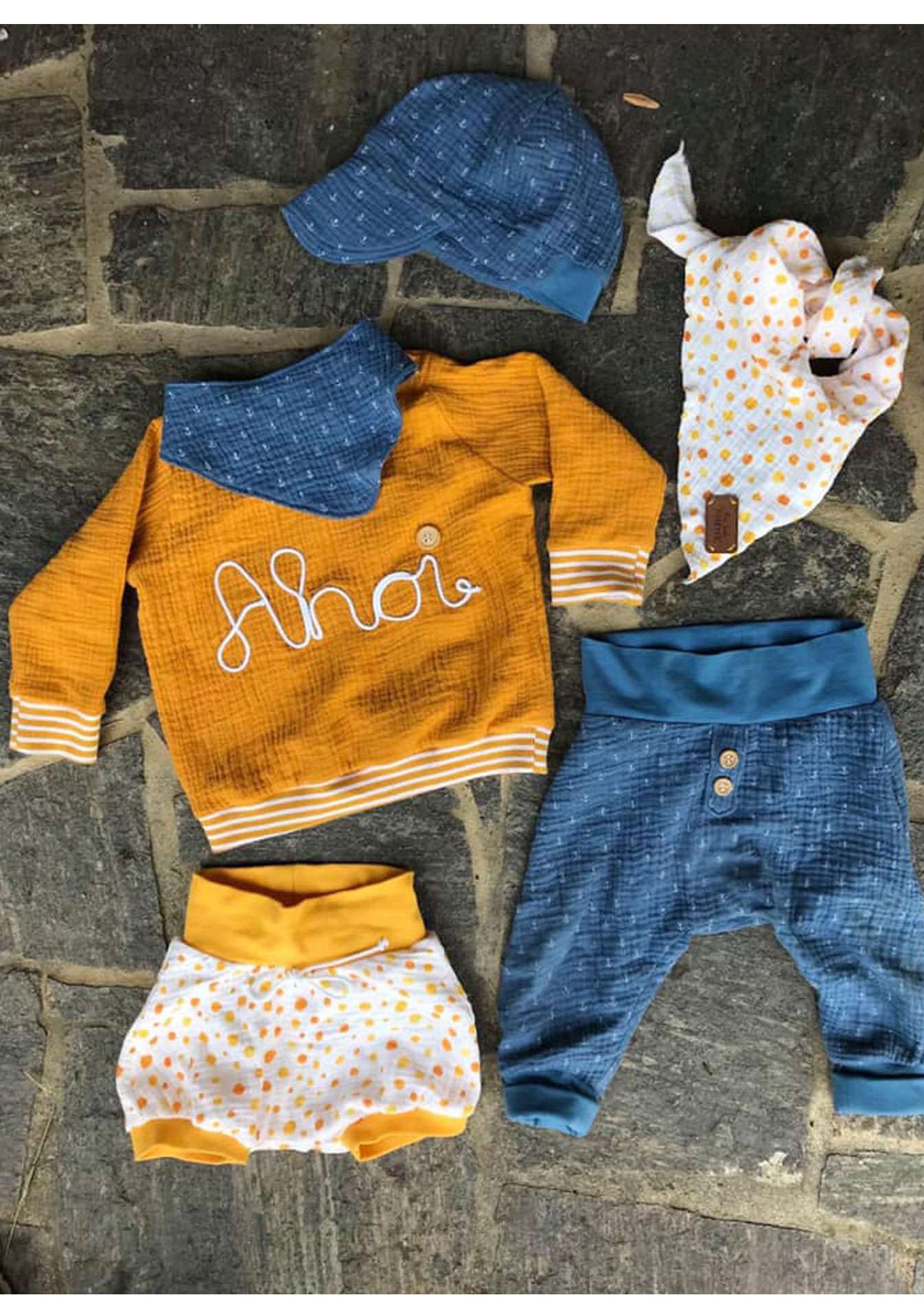 Babyset-Musling-Musselin-Schnittmuster-Baby-Newborn-Nähanleitung_Schnitte