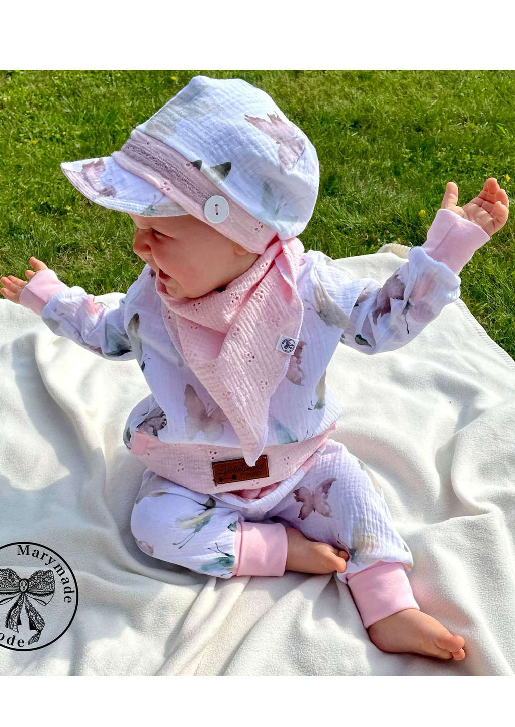 Babyset-Musling-Musselin-Schnittmuster-Baby-Newborn-Nähanleitung_kind