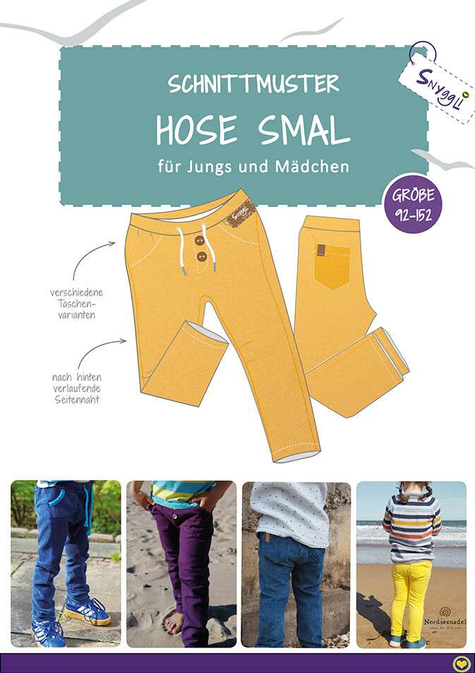 Hose Smal | Gr. 92-152 | Schnittmuster Product image secondary