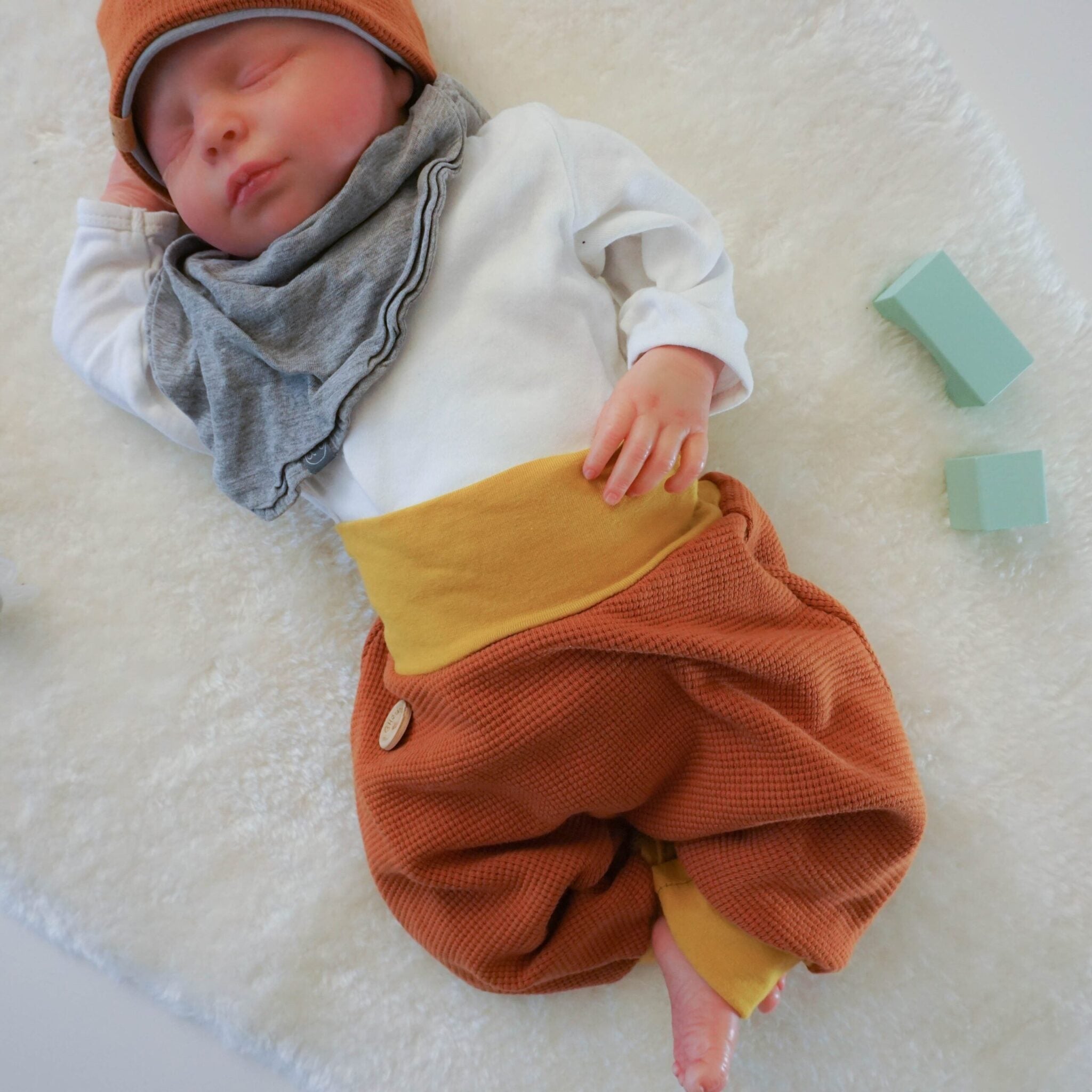 Pumphose Luften Freebook Snyggli Waffel