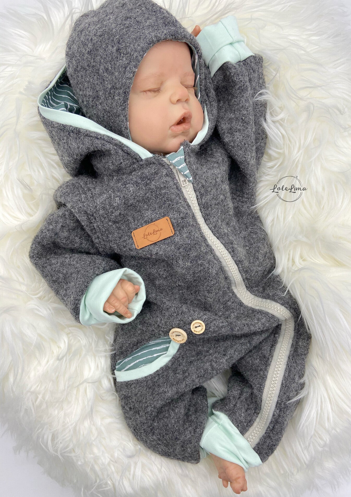 Hygge-Jumper Newborn Gr. 50-62