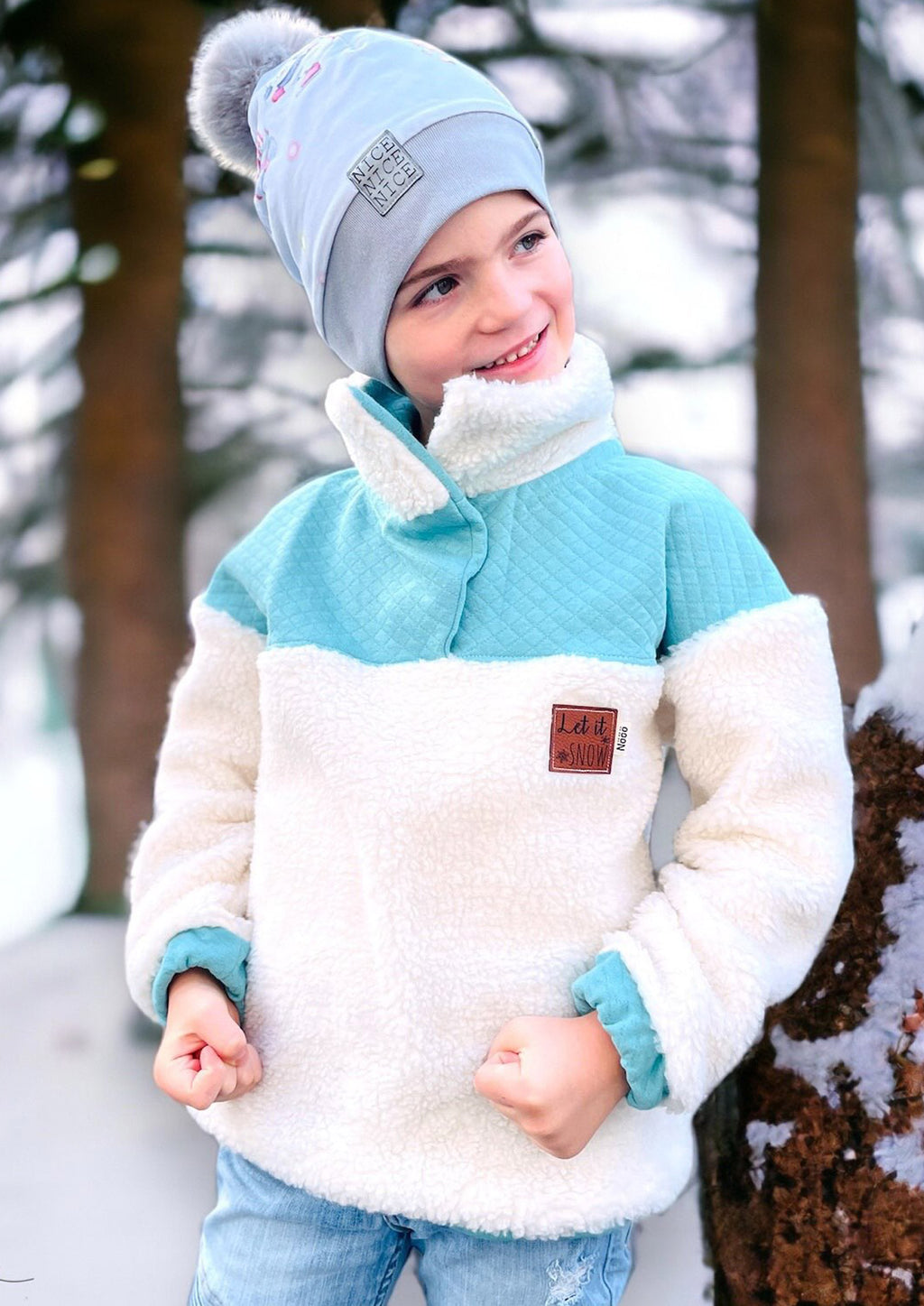 Galerie-Snyggli-Schnittmuster-Troyer-Hej-Hjemme-Sweat-Fleece-Teddy-Babys-Kinder-Jungs-Mädchen-Teens-Gr-128-170-Stepp