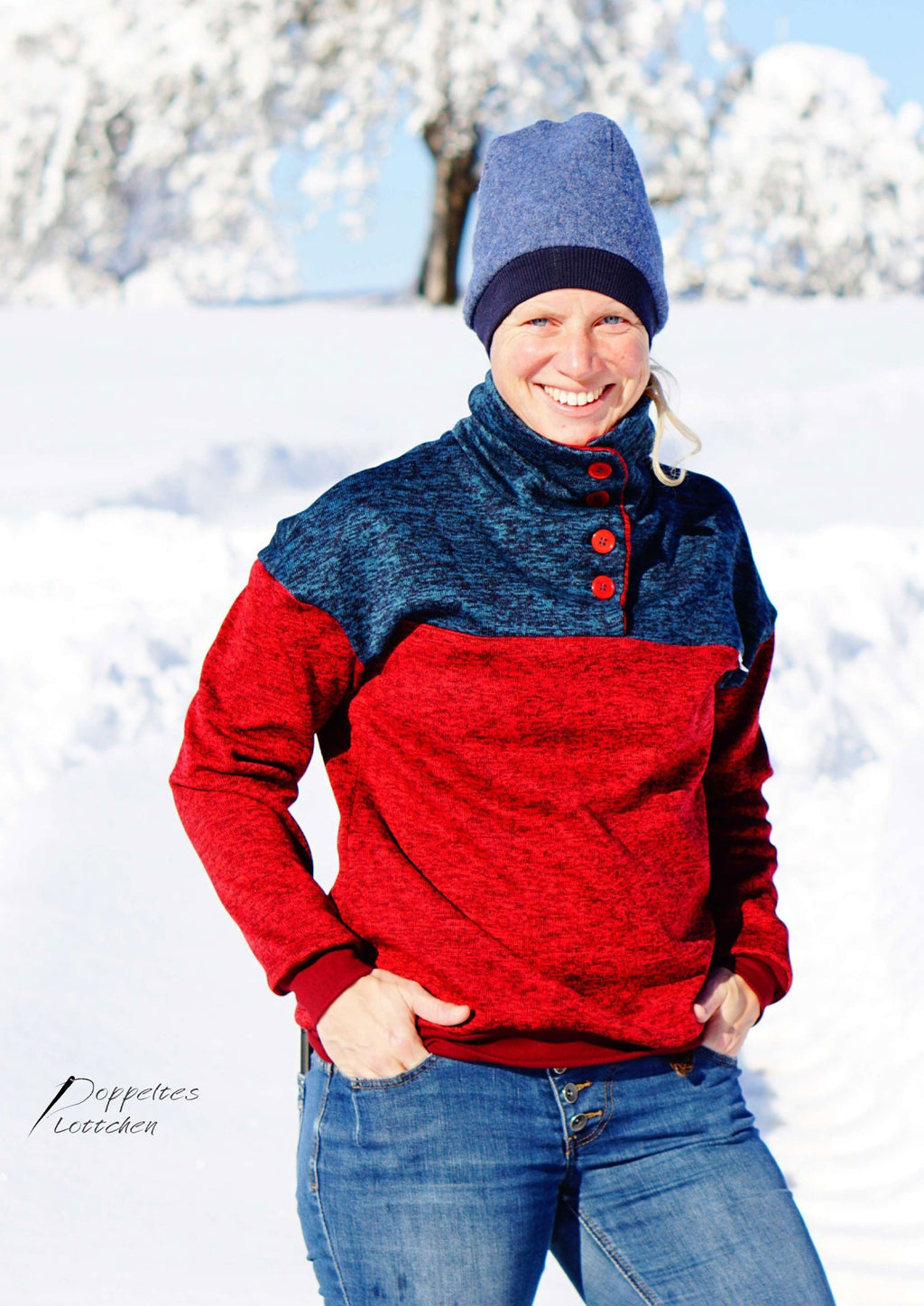 Galerie-Snyggli-Schnittmuster-Troyer-Hej-Hjemme-Sweat-Fleece-Teddy-Damen-Gr-32-50-schnee