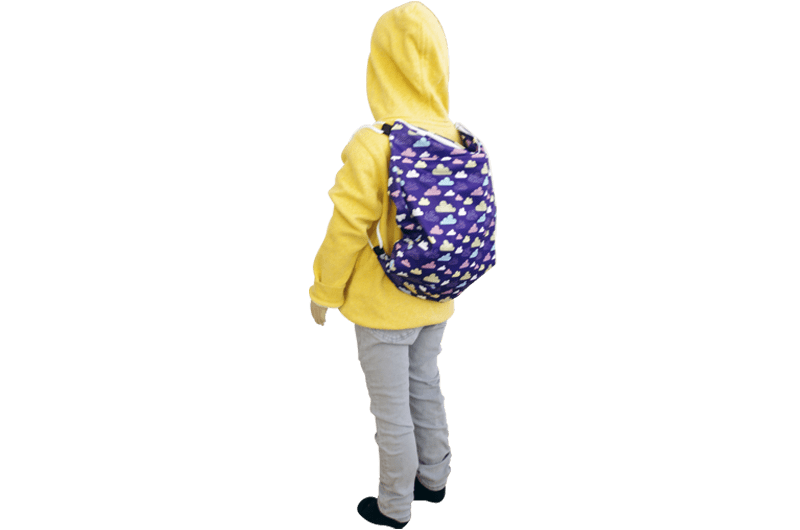 Zsauberbeutel deluxe Lilawolken