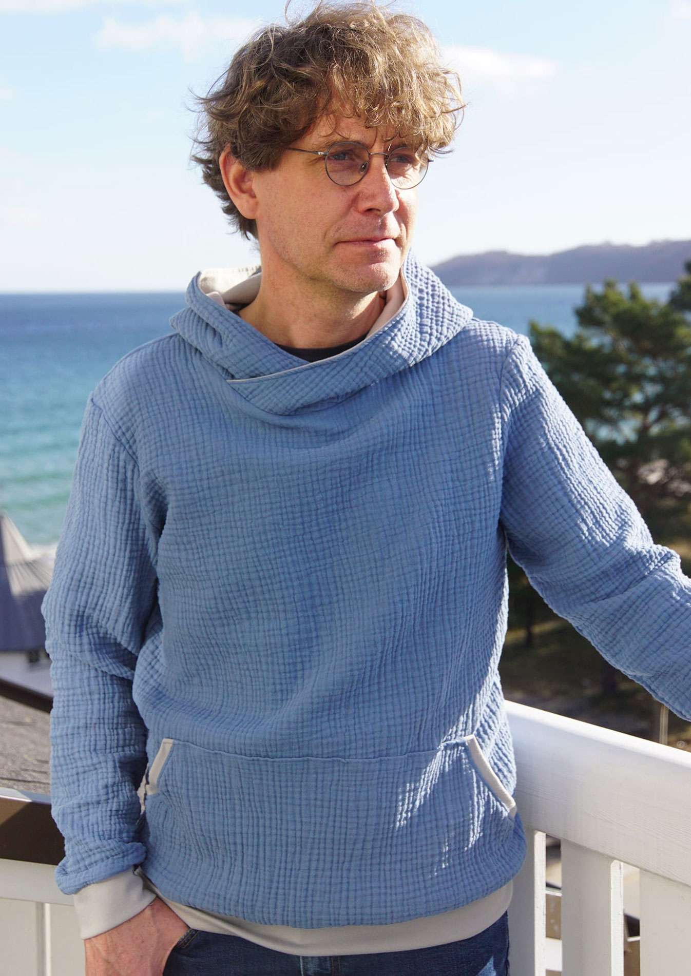 Musselin-Hoodie-Musling-Herren-Männer-Schnittmuster-Leinen-tasche