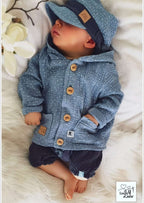 Musselin-Jacke-Sandmusling-Baby-Kinder-Schnittmuster-Gr-56-122_Baby-Mütze-Sommerhue