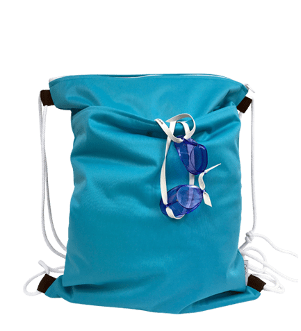 Zsauberbeutel Petrol zweiter Reißverschluss