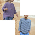 Produktbild-Snyggli-Musselin-Leinenhemd-Lunmusling-Schnittmuster-Ebook-Junge-Mädchen-Babys-Kinder-Gr-56-170