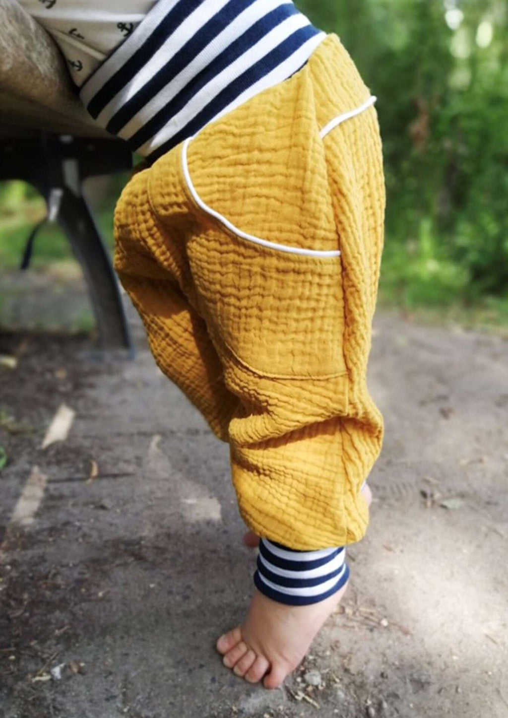 Pumphose Luften Musselin