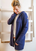 Schnittmuster Cardigan Strikkekram Cover