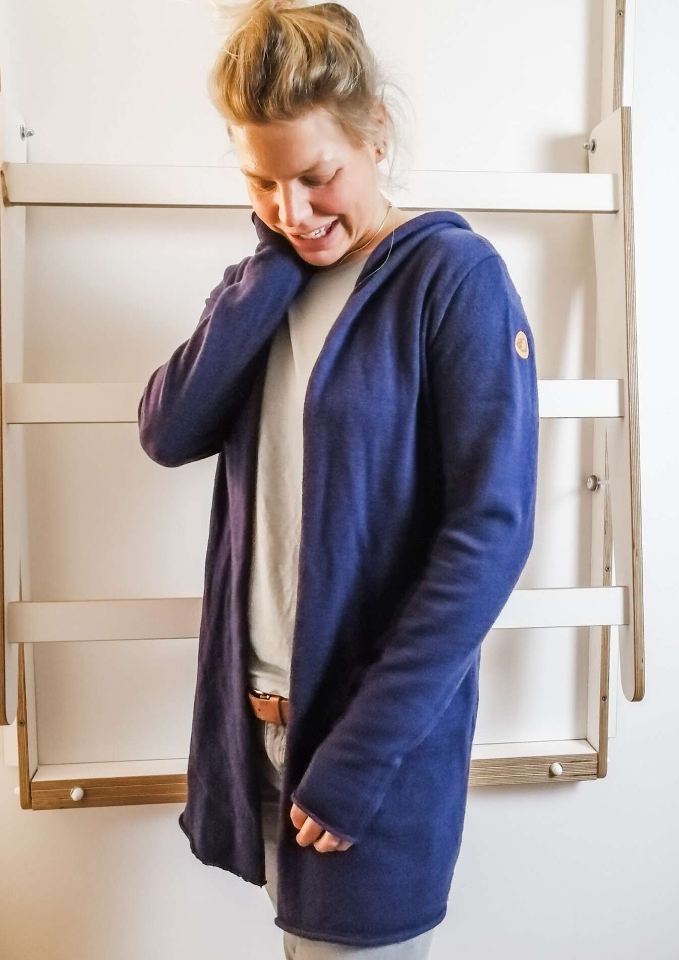 Schnittmuster Cardigan Strikkekram Cover