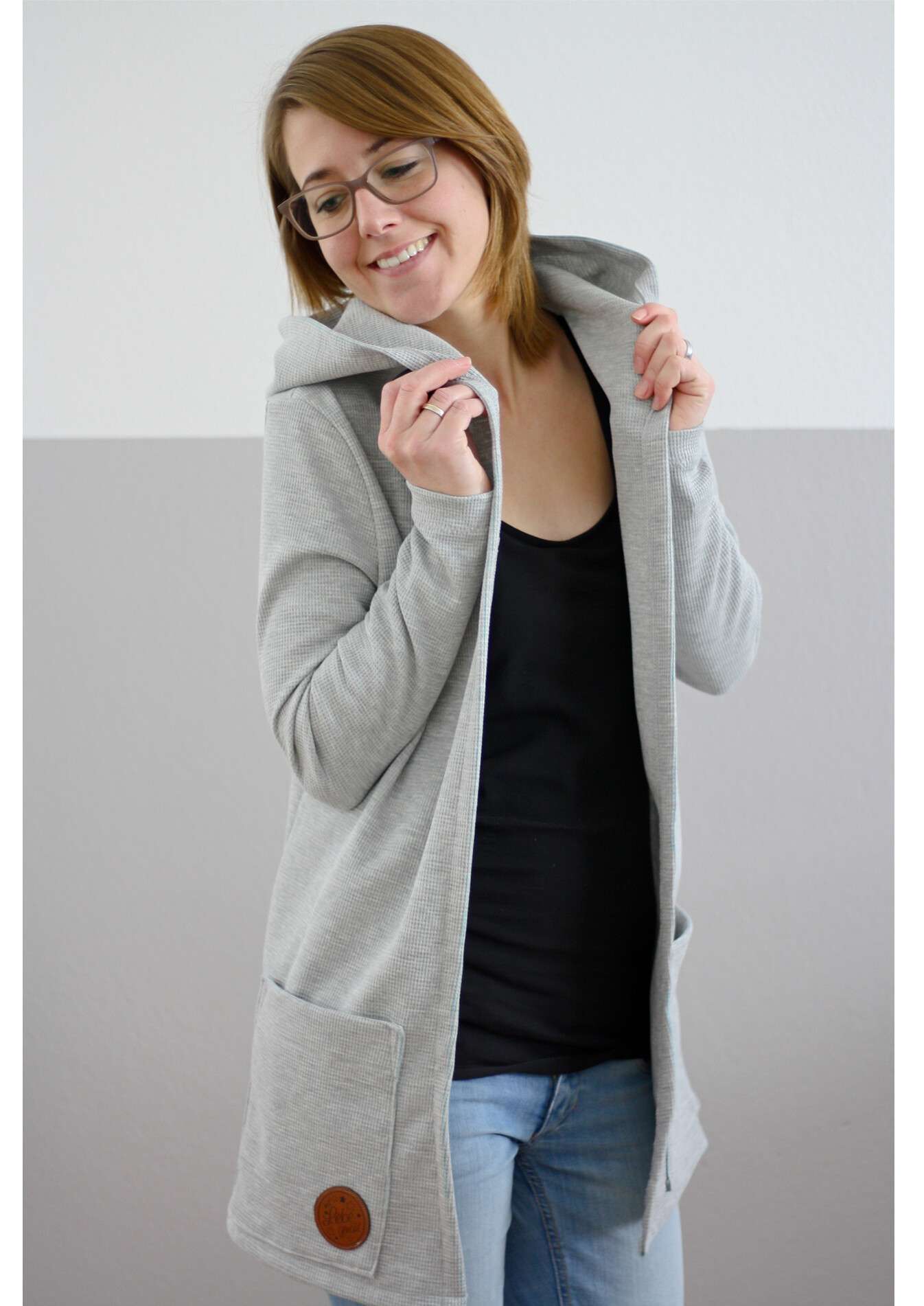 Schnittmuster Cardigan Strikkekram Cover