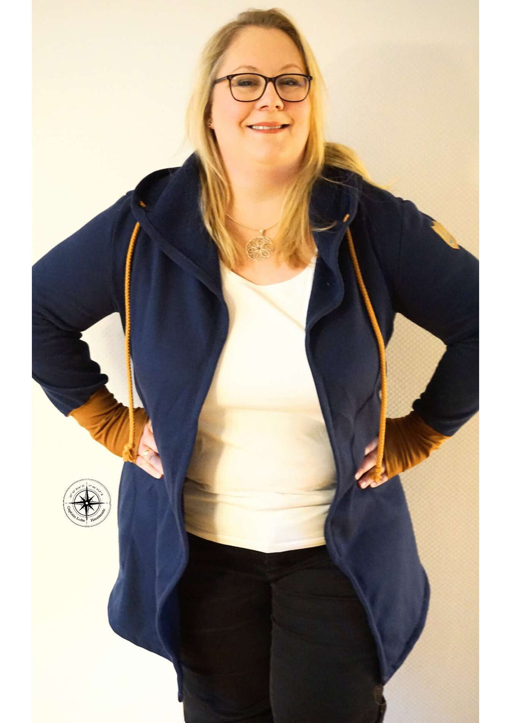 Schnittmuster Cardigan Strikkekram Cover