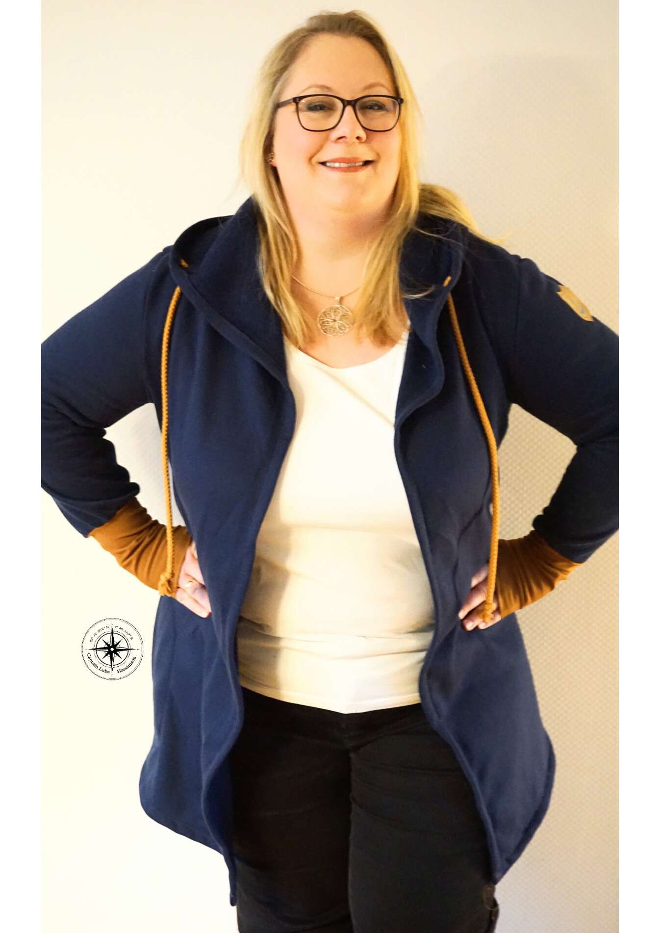 Schnittmuster Cardigan Strikkekram Cover