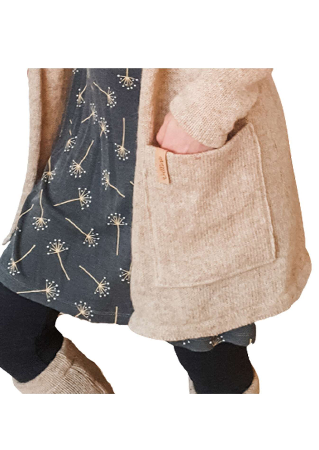 Schnittmuster Cardigan Strikkekram Cover