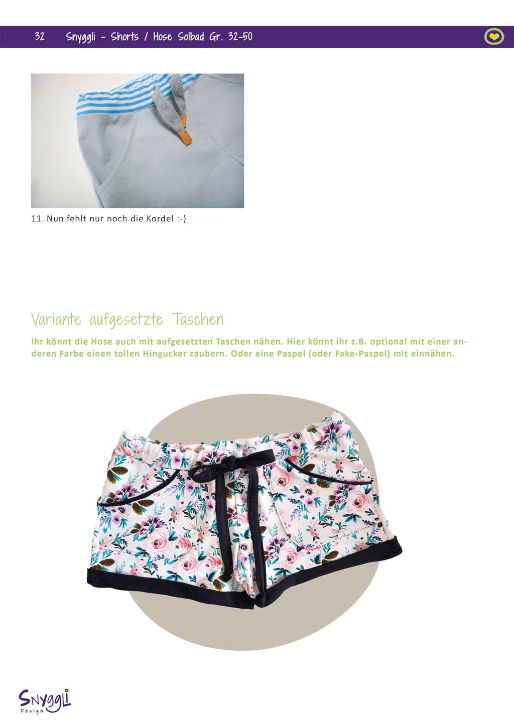 Short-Solbad-kurze-Hose-Damen-Schnittmuster-Snyggli-Seite-32