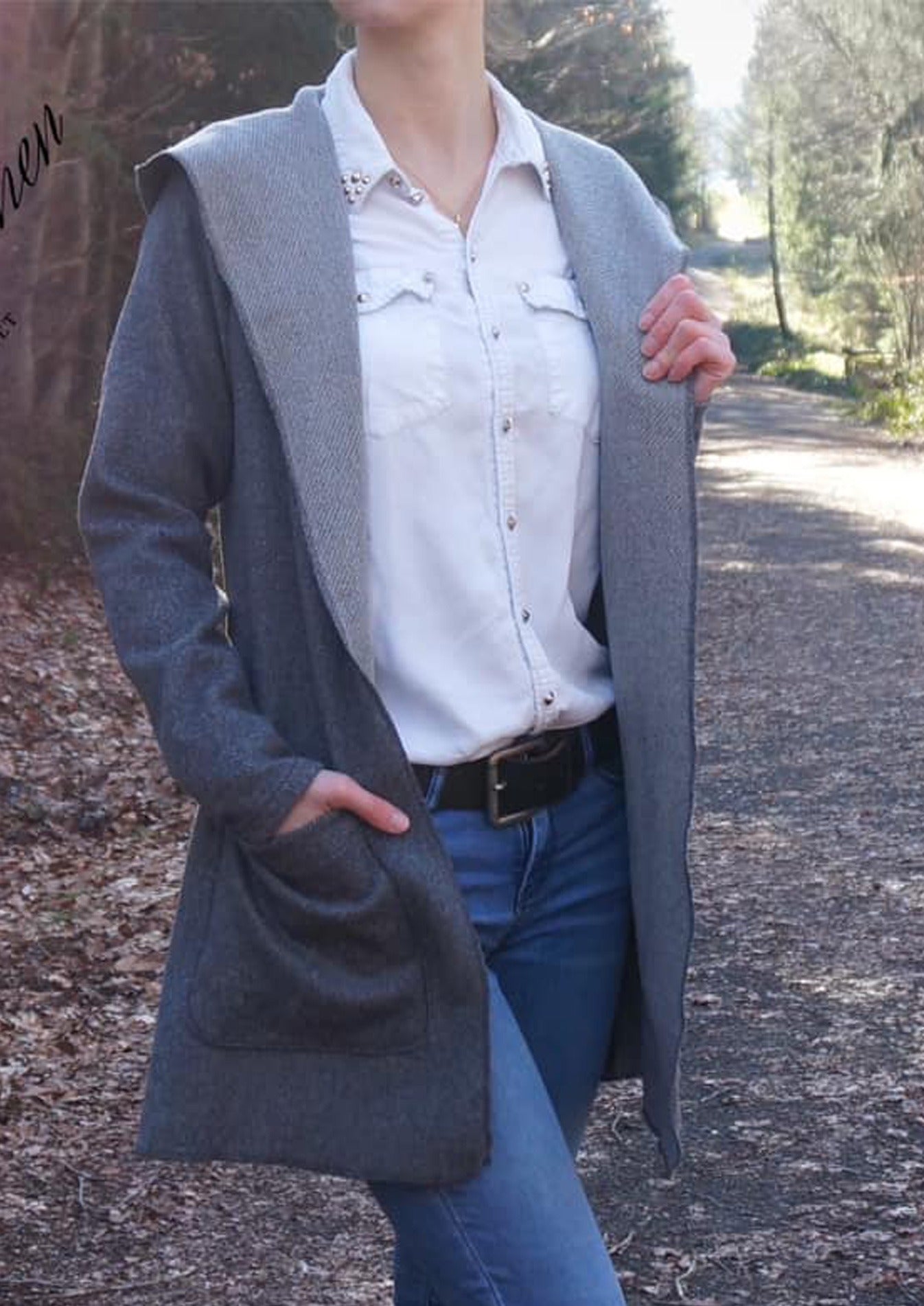 Snyggli-Cardigan-Walk-Strikkekram-Damen-Schnittmuster-Nähanleitung-Walk-Jacke-doubleface