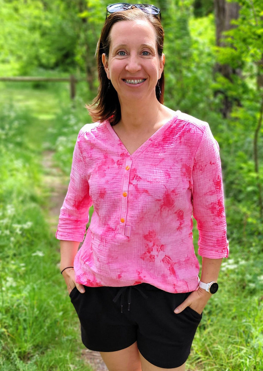 Snyggli-Musselin-Bluse-Hjertemusling-Damen-Gr-32-50-Schnittmuster-Batik