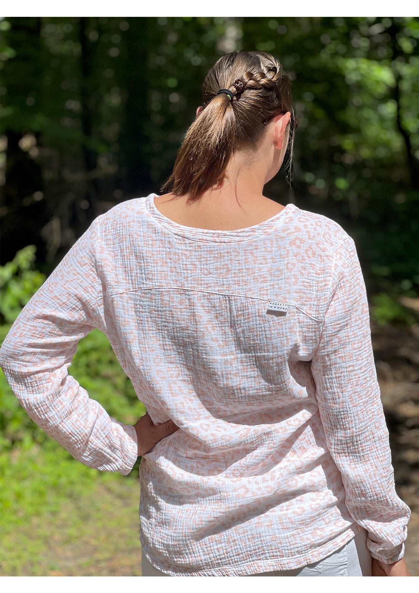 Snyggli-Musselin-Bluse-Hjertemusling-Damen-Gr-32-50-Schnittmuster-Rückenteilung