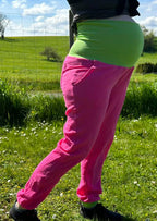 Snyggli-Musselin-Hose-Strandmusling-Schnittmuster-Leinen-Damen-low-waist--Sommer-Gr-32-50-Schwangerschaft