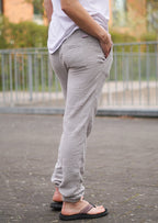 Snyggli-Musselin-Hose-Strandmusling-Schnittmuster-Leinen-Damen-low-waist--Sommer-Gr-32-50-grau