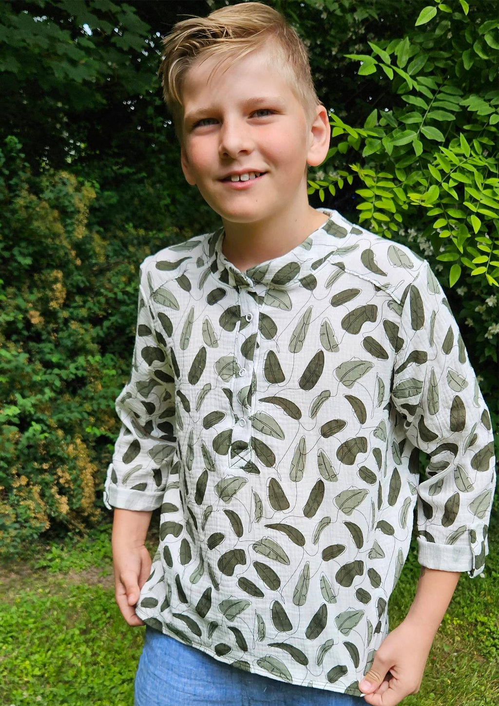 Snyggli-Musselin-Leinenhemd-Lunmusling-Schnittmuster-Ebook-Junge-Mädchen-Babys-Kinder-Gr-56-170-junge