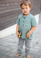 Snyggli-Musselin-Leinenhemd-Lunmusling-Schnittmuster-Ebook-Junge-Mädchen-Babys-Kinder-Gr-56-170-punkte