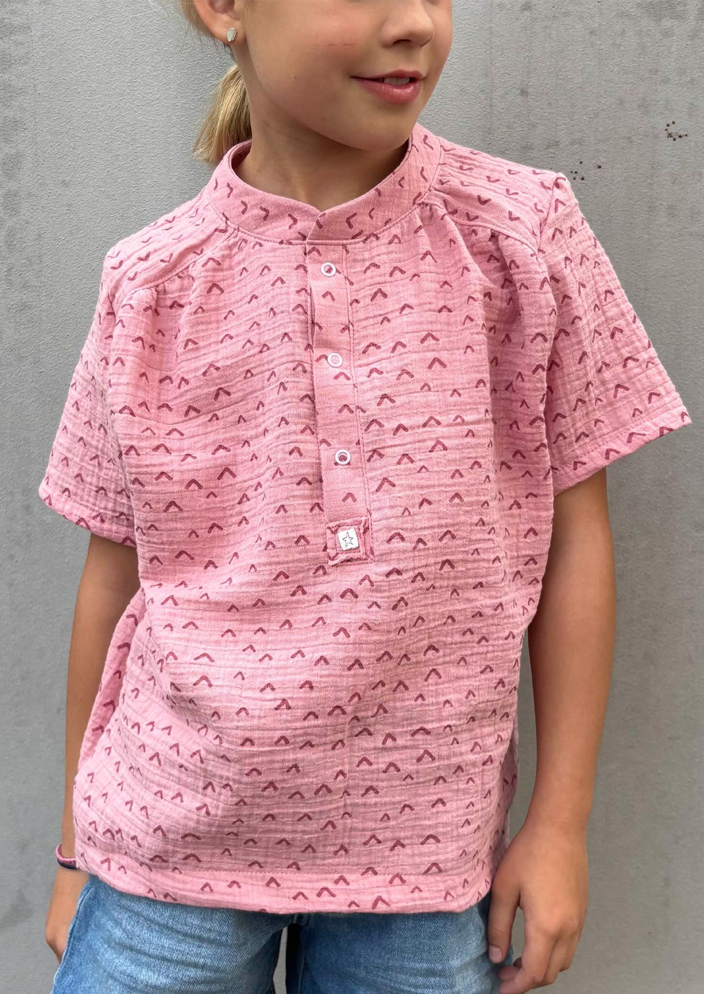 Snyggli-Musselin-Leinenhemd-Lunmusling-Schnittmuster-Ebook-Junge-Mädchen-Babys-Kinder-Gr-56-170-rosa
