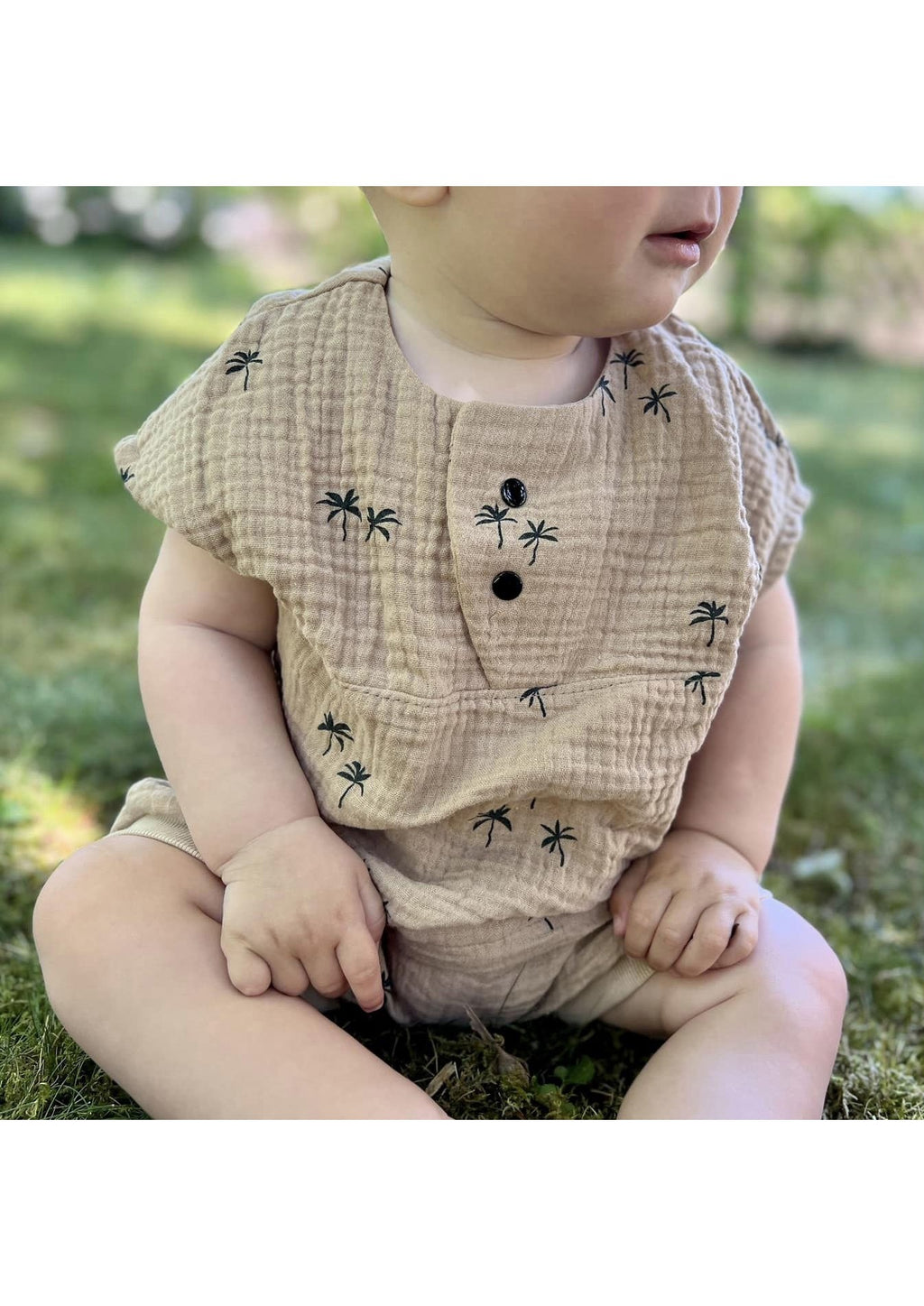 Snyggli-Musselin-Shirt-Solmusling-Schnittmuster-Leinen-Babys-Kinder-Sommer-Gr-56-122-Palmen