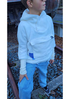 Snyggli-Outdoorhoodie-Hej-Sne-Walkhoodie-Wollwalk-Schnittmuster-Junge-Mädchen-Babys-Kinder-Gr-56-170-Fleece-weiß