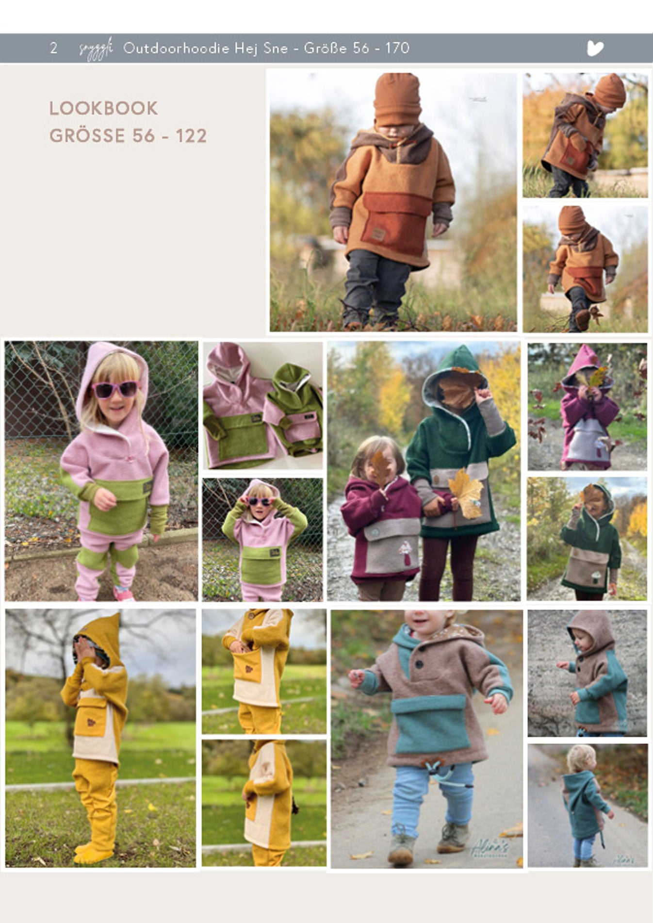 Snyggli-Outdoorhoodie-Hej-Sne-Walkhoodie-Wollwalk-Schnittmuster-Junge-Mädchen-Babys-Kinder-Gr-56-170-Lookbook