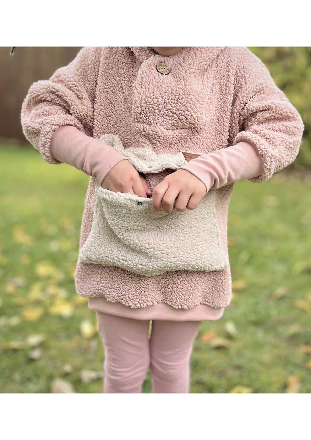 Snyggli-Outdoorhoodie-Hej-Sne-Walkhoodie-Wollwalk-Schnittmuster-Junge-Mädchen-Babys-Kinder-Gr-56-170-Teddy