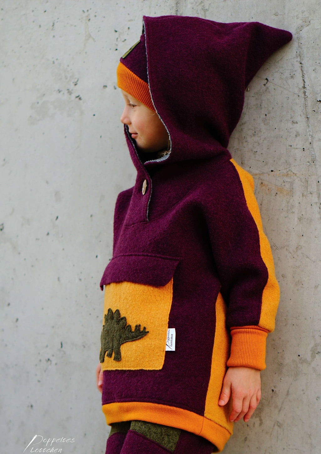 Snyggli-Outdoorhoodie-Hej-Sne-Walkhoodie-Wollwalk-Schnittmuster-Junge-Mädchen-Babys-Kinder-Gr-56-170-Walk-Mütze