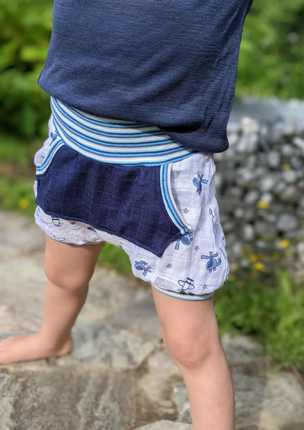 Snyggli-Pumphose-Sommerluften-Schnittmuster-Nähanfänger-junge-musselin