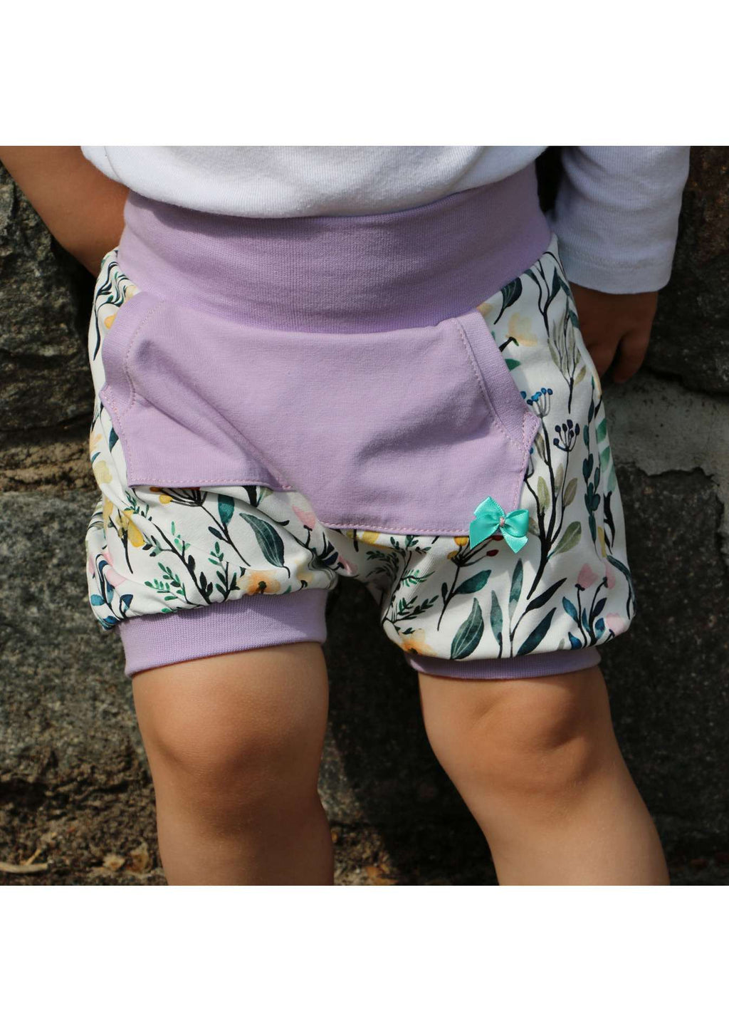 Snyggli-Pumphose-Sommerluften-Schnittmuster-Nähanfänger-mädchen-kangarootasche