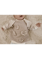 Snyggli-Raglan-Sweater-Farverig-Rüschen-Volant-Babys-Kinder-Teens-Schnittmuster-Gr-56-170-Baby-Mädchen-blumen