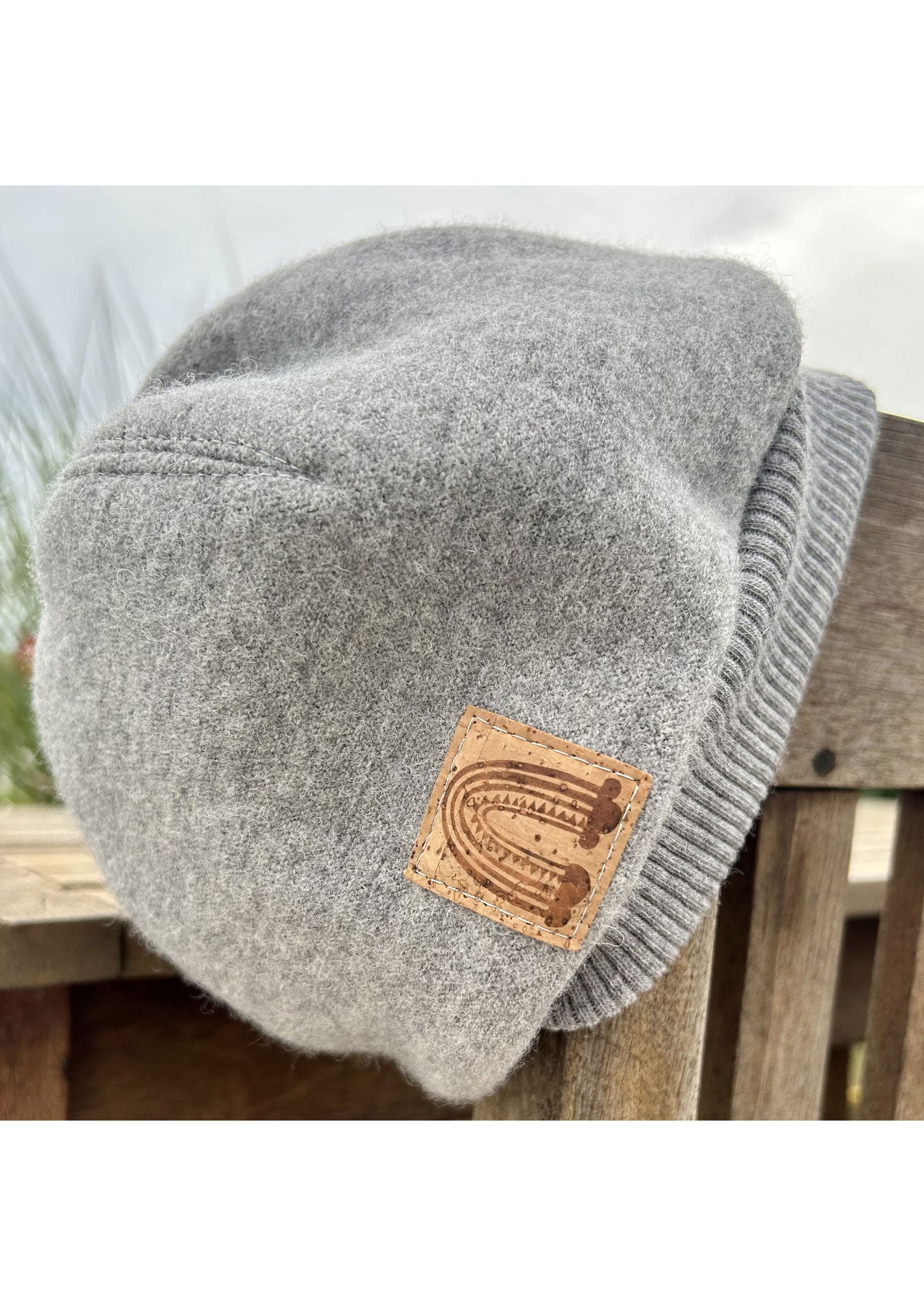 Snyggli-Schnittmuster-Ebook-Nähanleitung-Walk-Mütze-Beanie-Hygge-Beanie-Babys-Kinder-Damen-Herren-KU-34-65-cm-grau