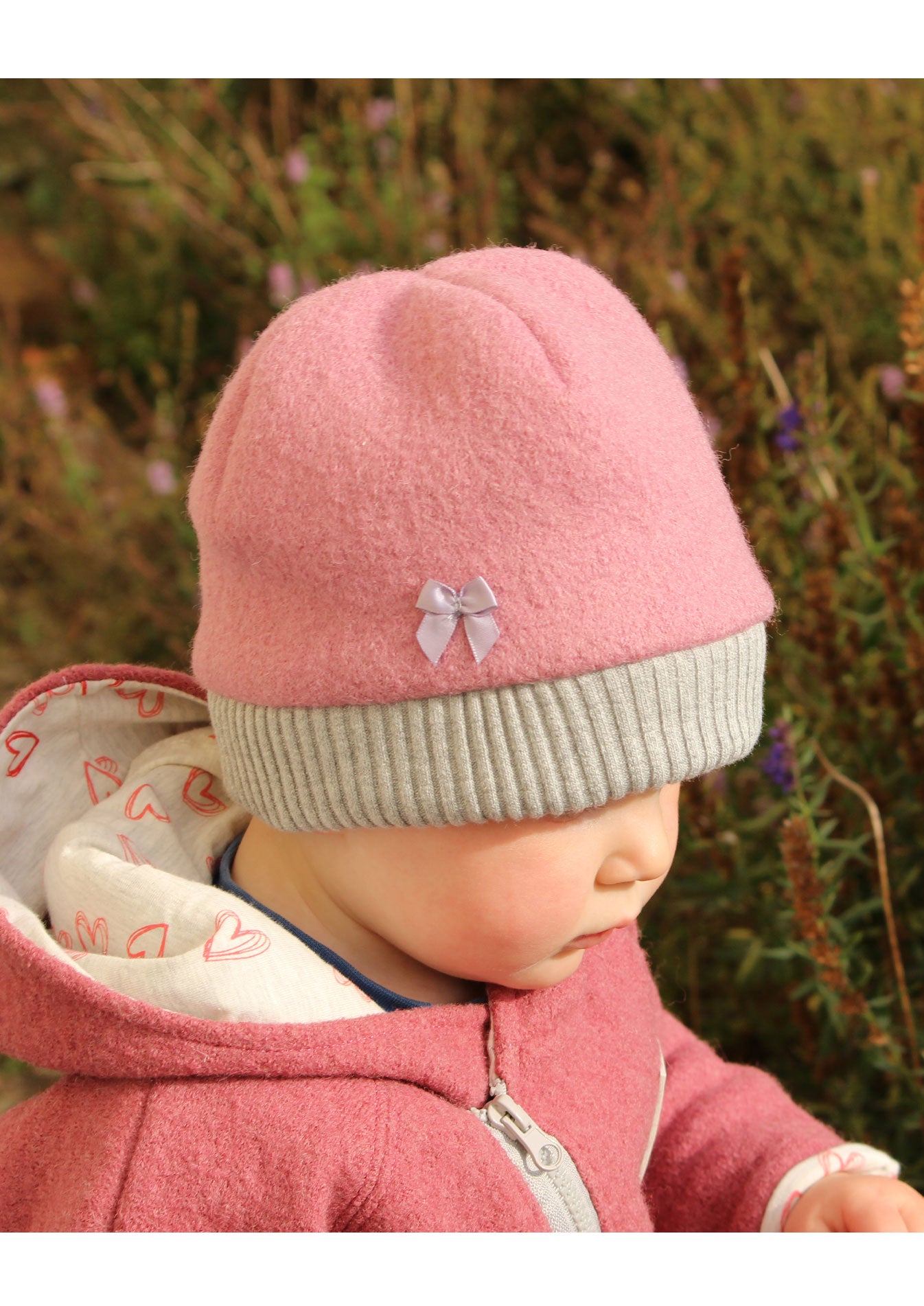 Snyggli-Schnittmuster-Ebook-Nähanleitung-Walk-Mütze-Beanie-Hygge-Beanie-Babys-Kinder-Damen-Herren-KU-34-65-cm-rose