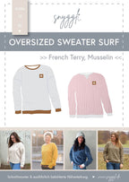 Snyggli-Schnittmuster-Ebook-Oversized-Sweater-Surf-Damen-Gr.-32-50-Musselin-Sweat-cover