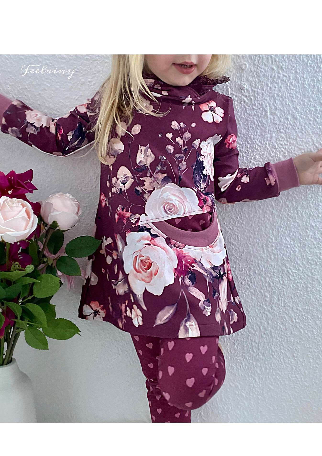 Snyggli Schnittmuster Hoodie Smiler_A Linie