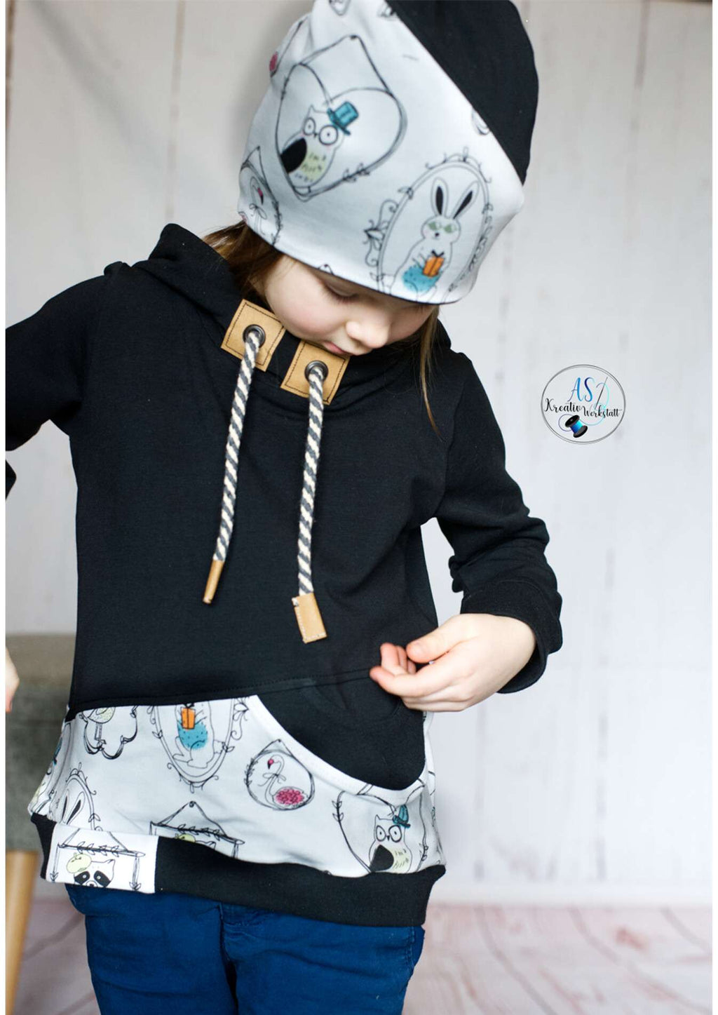 Snyggli Schnittmuster Hoodie Smiler_a