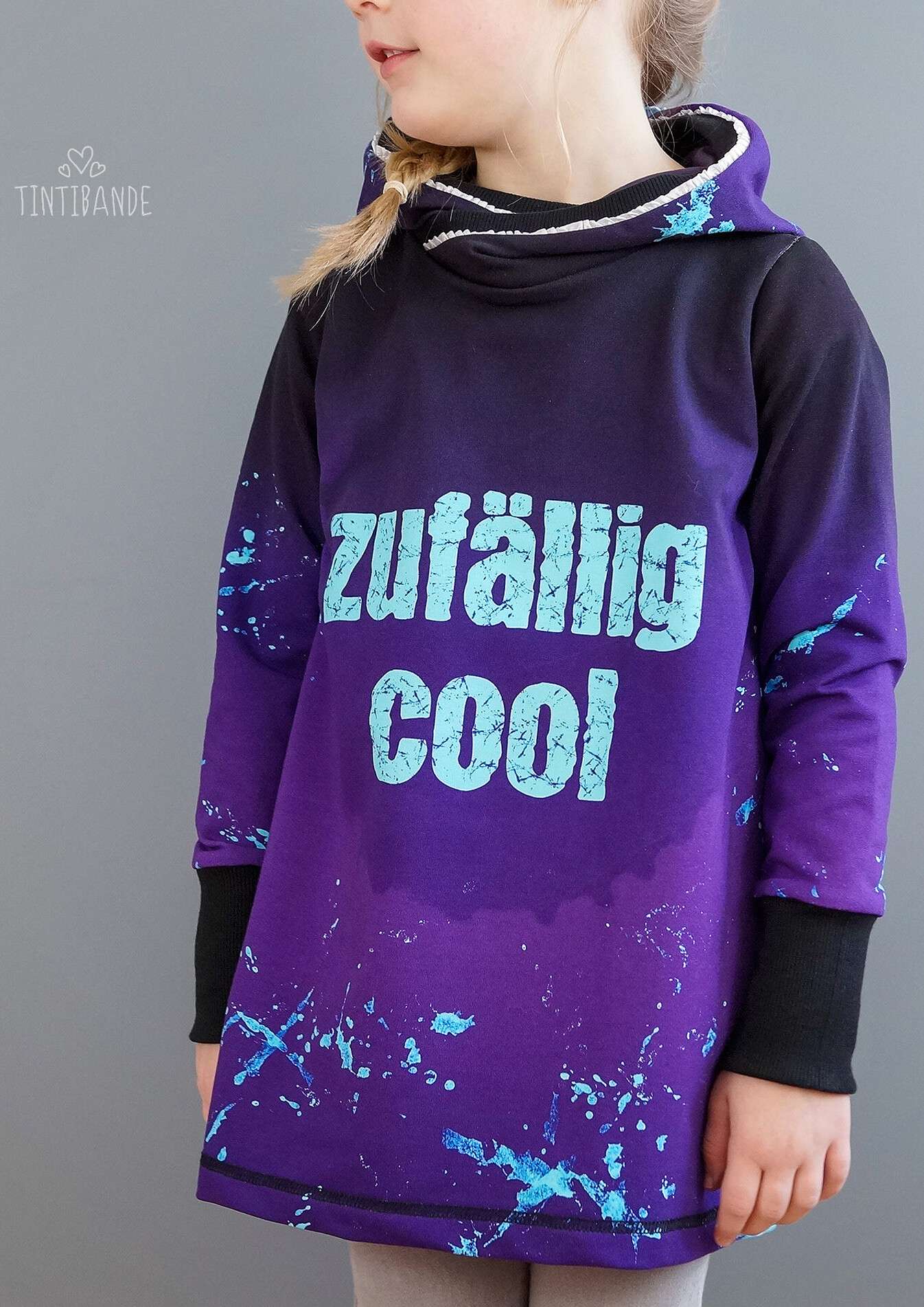 Snyggli Schnittmuster Hoodie Smiler_a_Teens