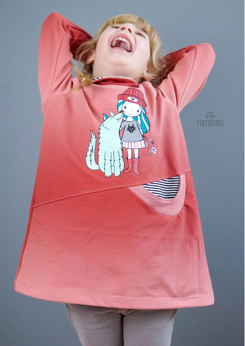 Snyggli Schnittmuster Hoodie Smiler_al_Teens