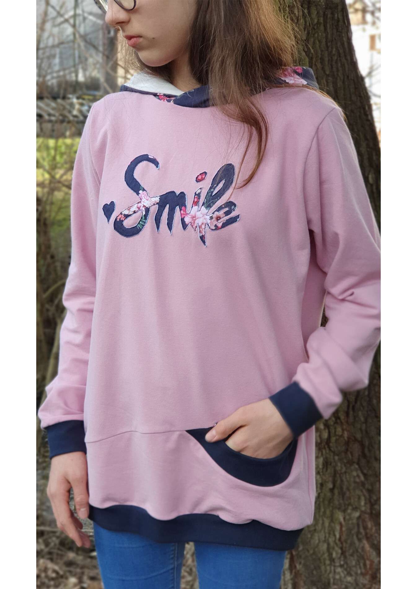 Snyggli Schnittmuster Hoodie Smiler_m_Teens