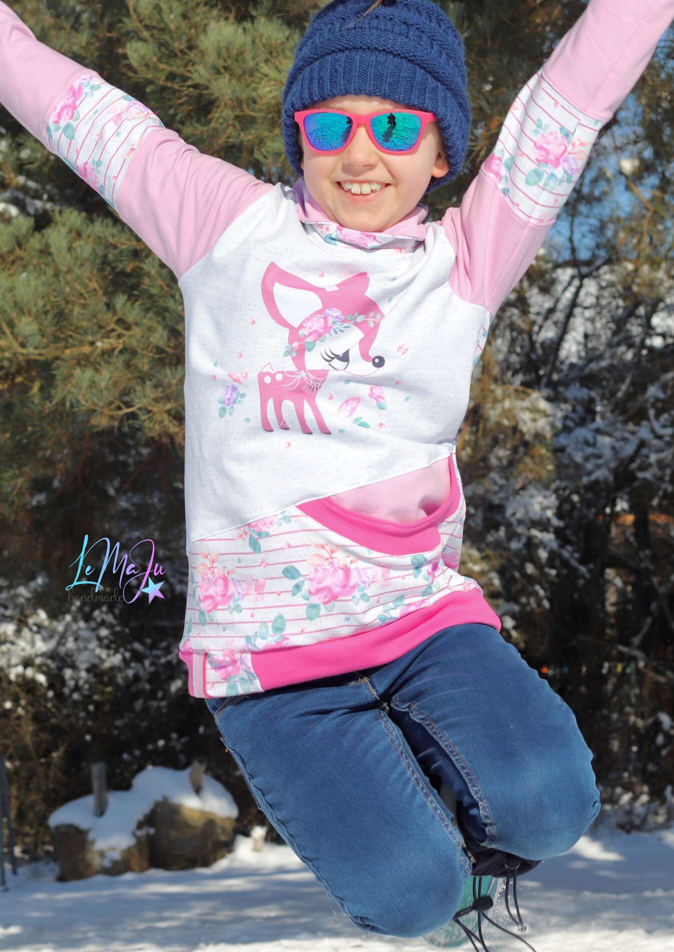 Snyggli Schnittmuster Hoodie Smiler_r_Teens