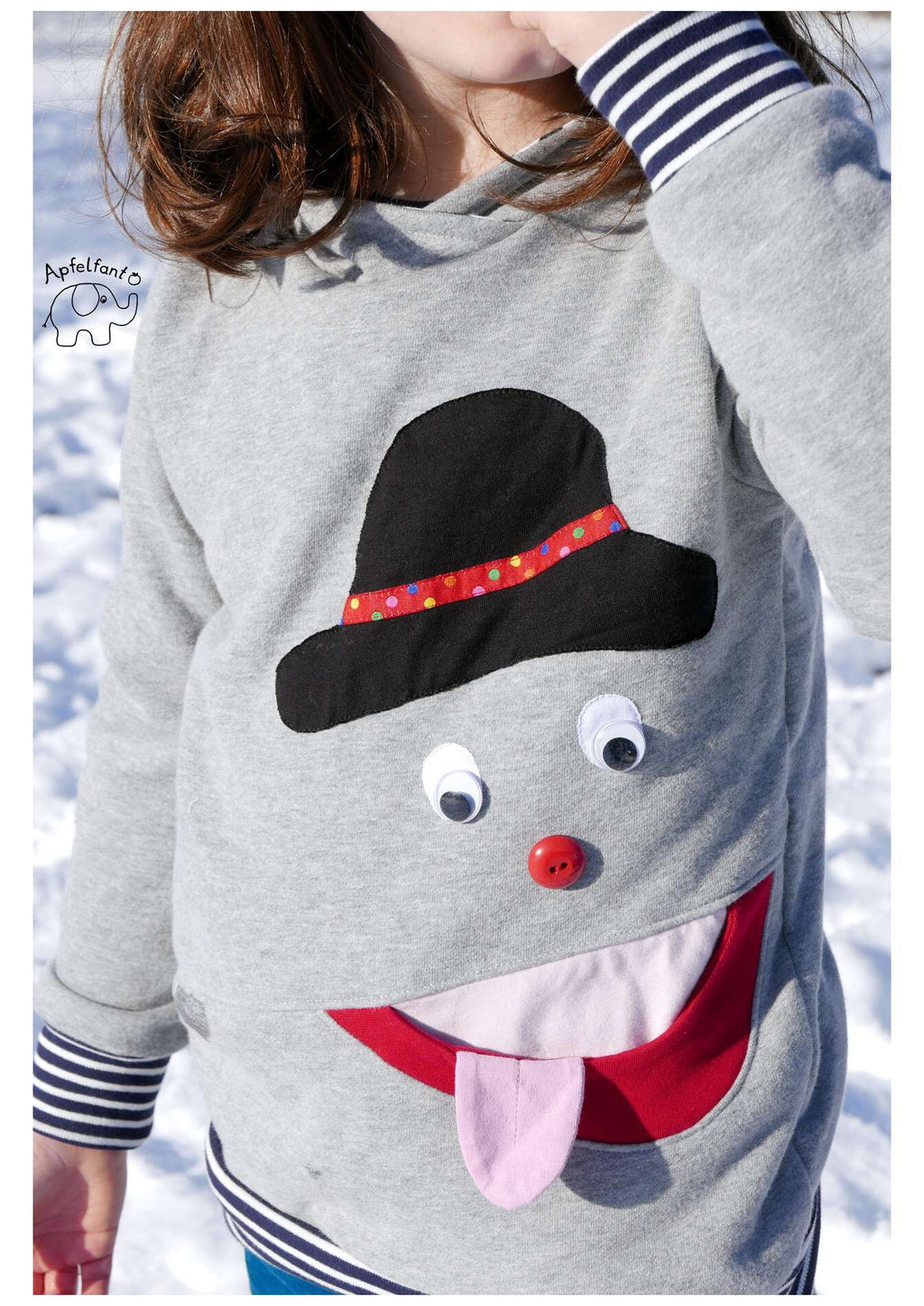 Snyggli Schnittmuster Hoodie Smiler_s_Teens