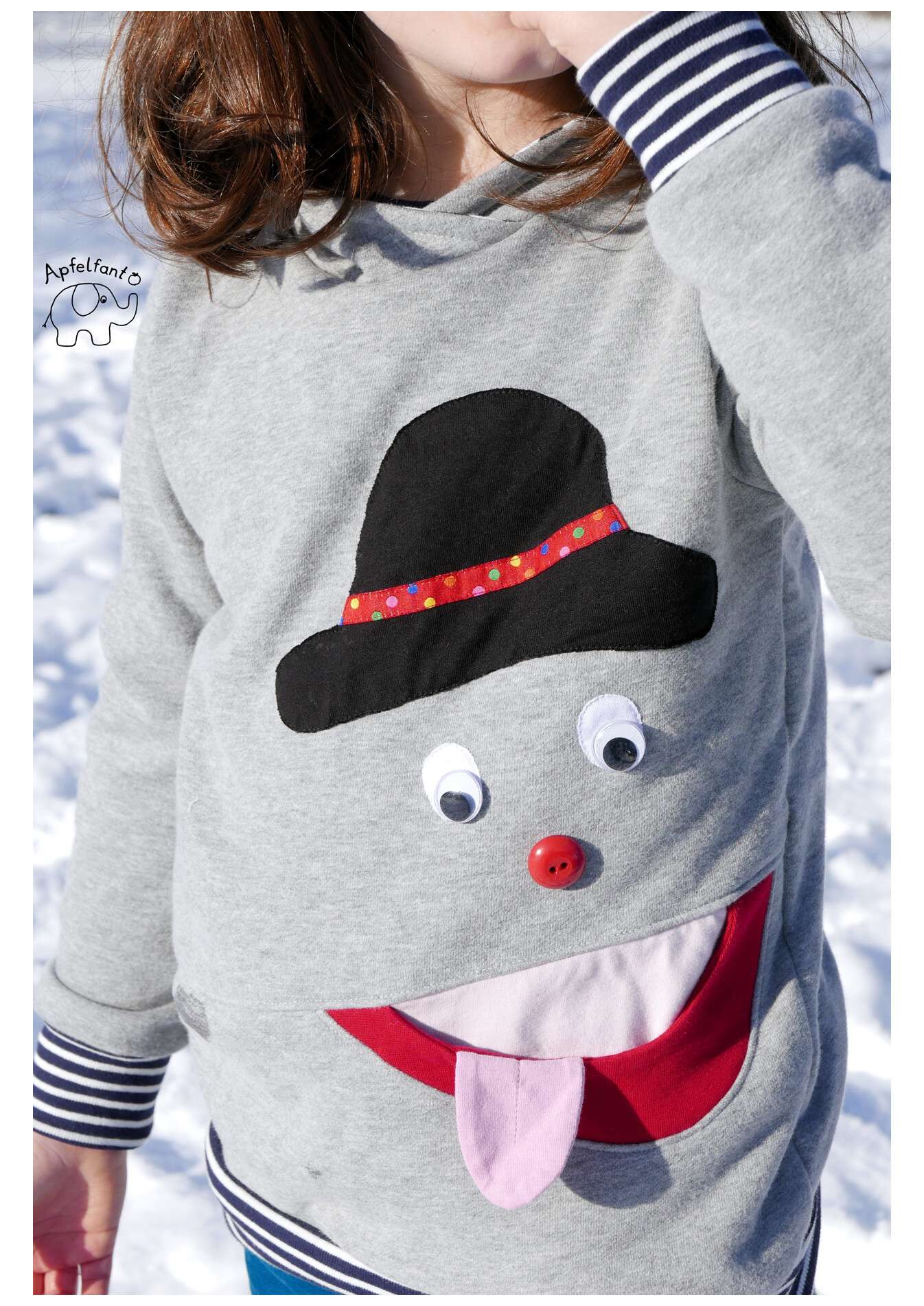 Snyggli Schnittmuster Hoodie Smiler_s_Teens