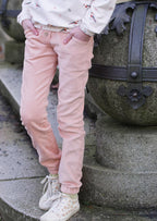 Snyggli-Schnittmuster-Hose-Elsker-Luften-Cord-Stretchcord-Babys-Kinder-Teens-Junge-Mädchen-Gr-128-170-rosa